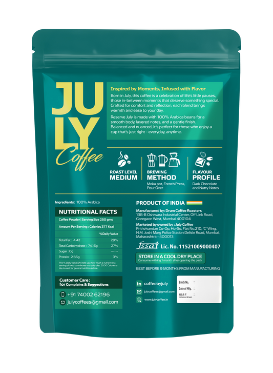 Reserve July